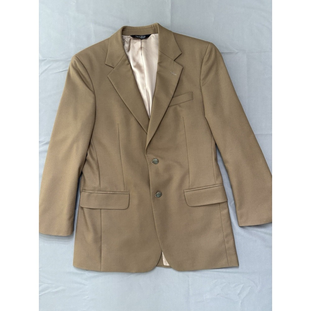 Jos. A. Bank Men's Brown Blazer Sports Coat Jacket Size 42R Office Casual